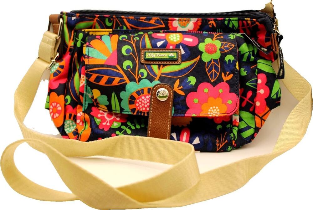 Lily Bloom Floral Crossbody Bag